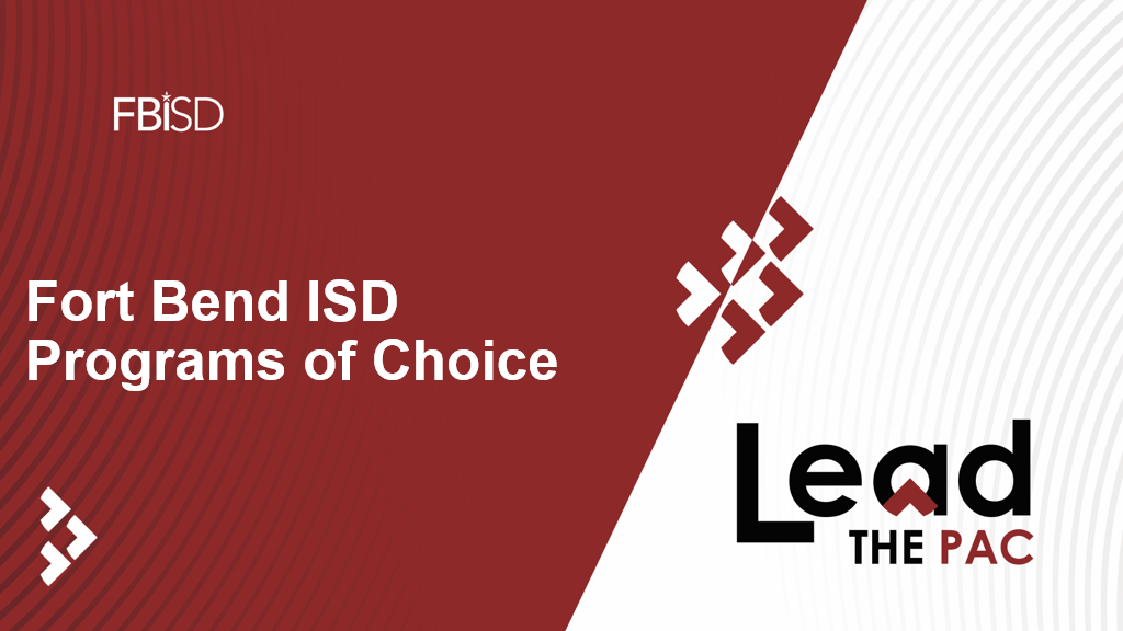  FBISD Programs of Choice